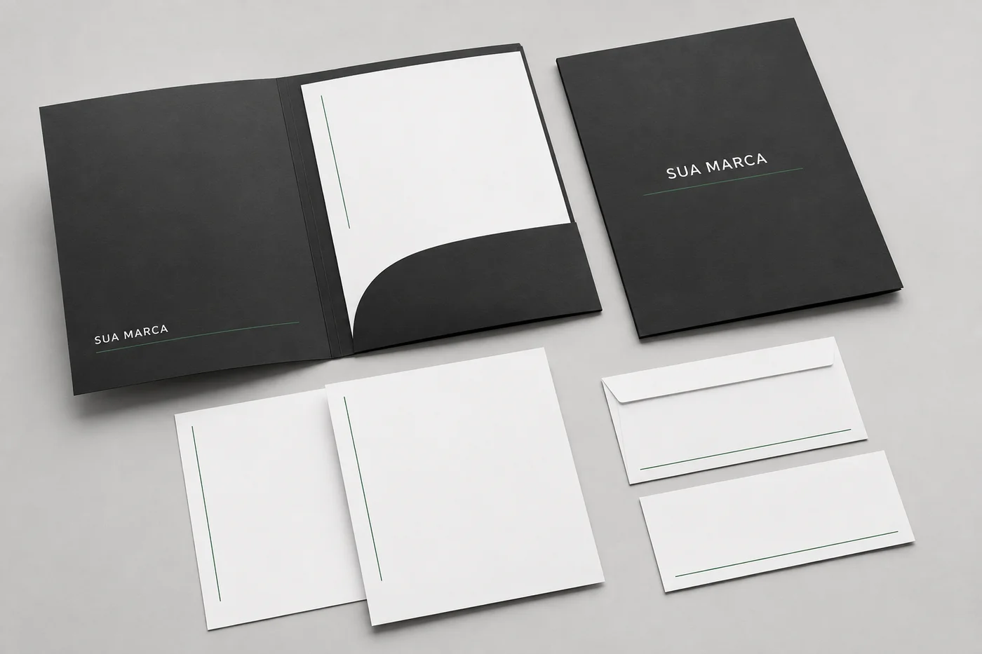 Papelaria para clínicas e empresas, visão principal